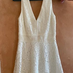 White francescas dress